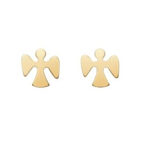ENewton Guardian Angel Gold Stud
