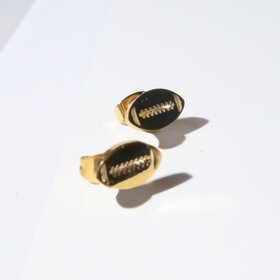 Hoo Hoops Gold Studs