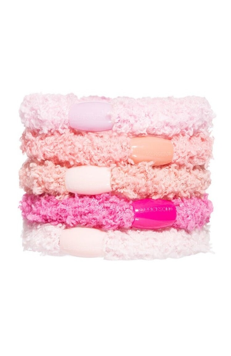 The Finest Accessories Cozy Pony Hair Ties-5 Pack