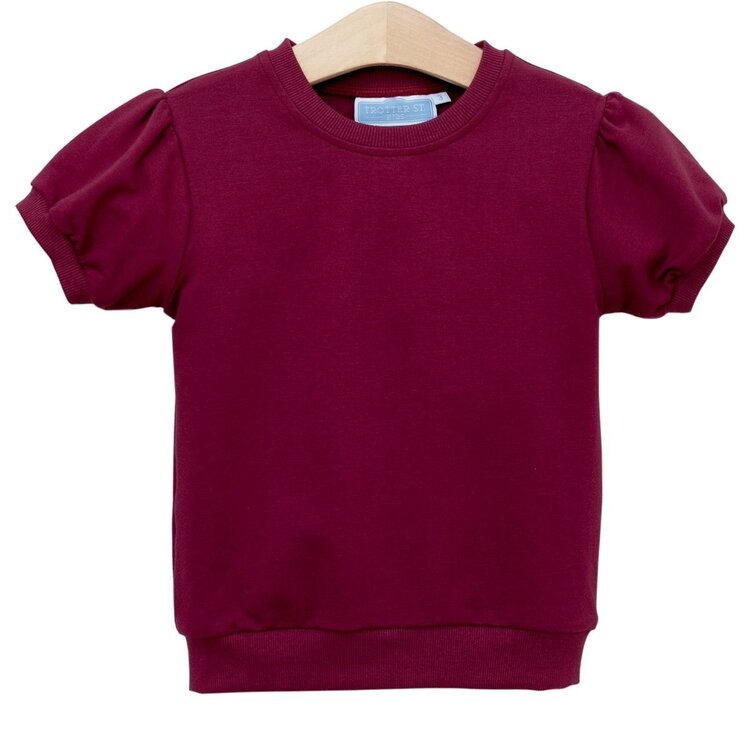 Trotter Street Kids Landry Puff Sleeve Top