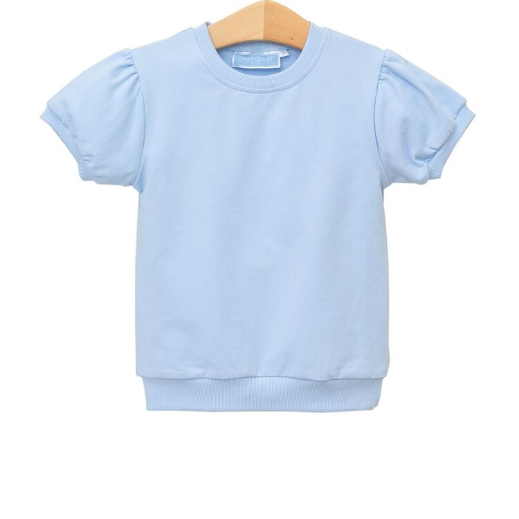 Trotter Street Kids Landry Puff Sleeve Top