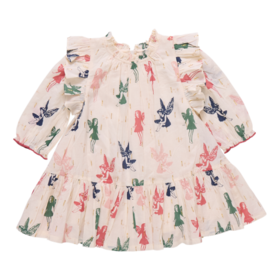 Pink Chicken girls harper dress - woodland fairies