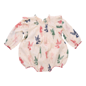 Pink Chicken Woodland Fairies Bubble