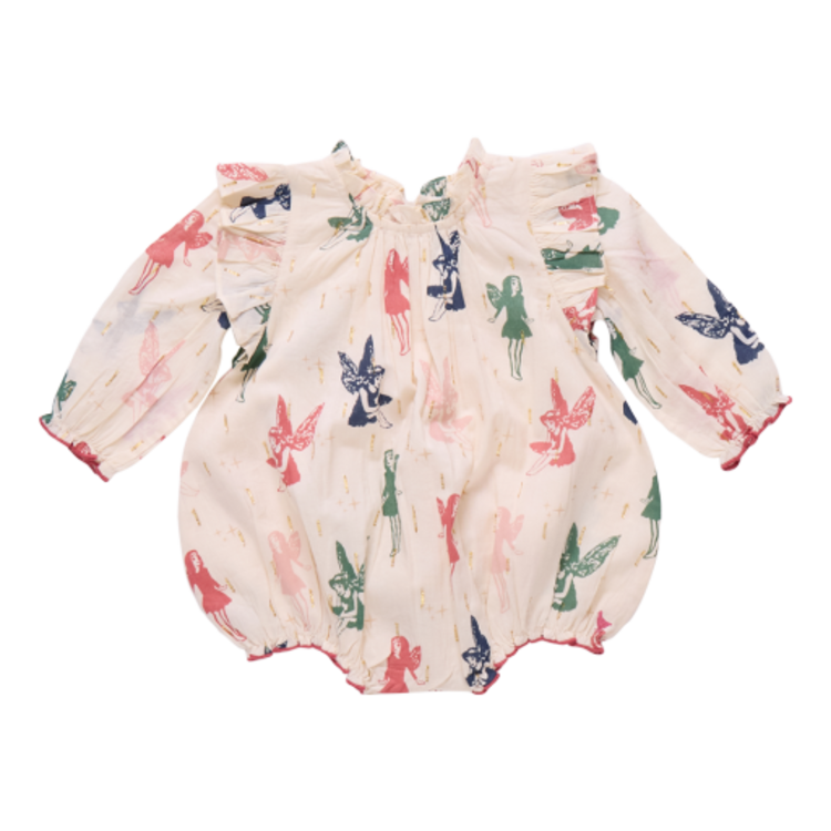 Pink Chicken Woodland Fairies Bubble