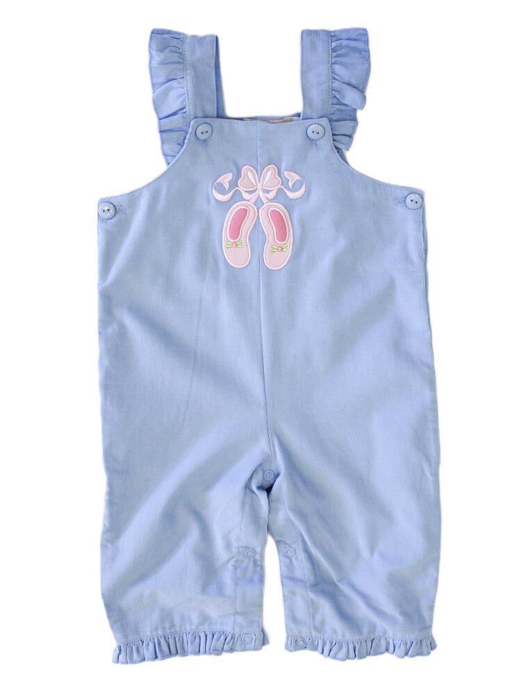 Luigi Kids Bl Ruff Ballet Slipper Romper
