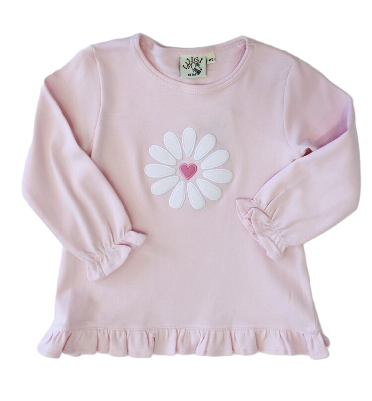Luigi Kids Daisy Heart Swing Top