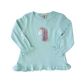 Luigi Kids Light Jade Unicorn Swing Top