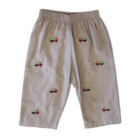 Luigi Kids Truck w/ Tree Emb Corduroys