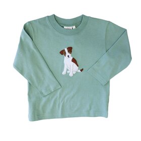 Luigi Kids Sage Jack Russel Shirt