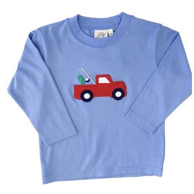 Luigi Kids Blue Truck w/ Fishing Pole Shirt