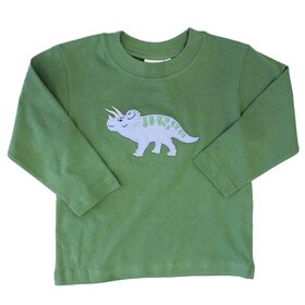 Luigi Kids Green Triceratop Shirt