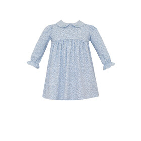Petit Bebe Blue Liberty Floral Dress