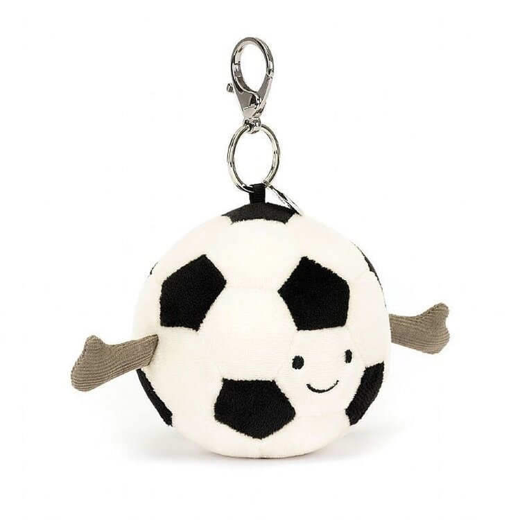 Jellycat Amuseables Football(Soccer) Bag Charm