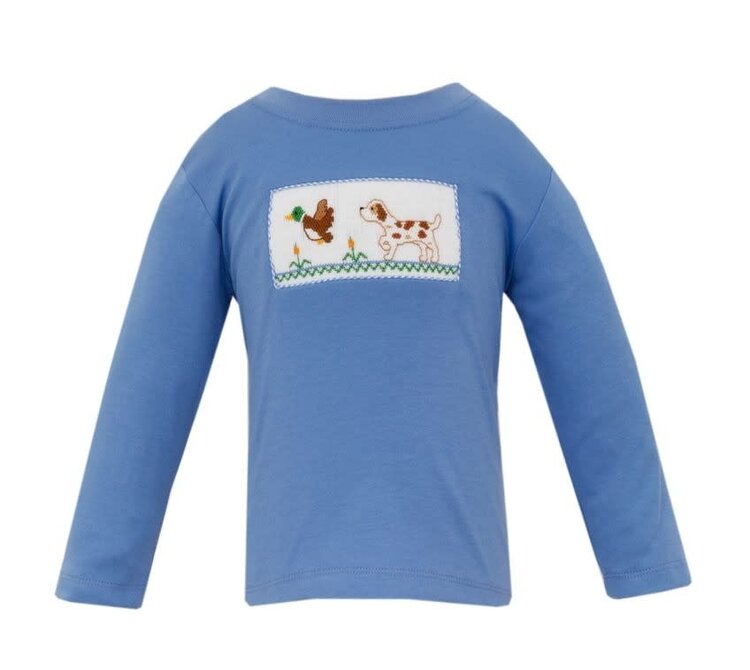 Anavini Periwinkle Mallard Hunting Smk LS Shirt