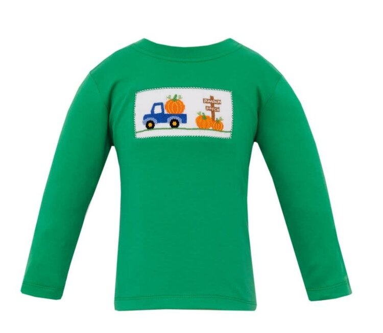 Anavini Green Truck W/Pumpkin Smk Shirt