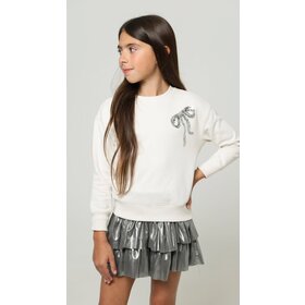 Silver Tiered Moorea Skirt