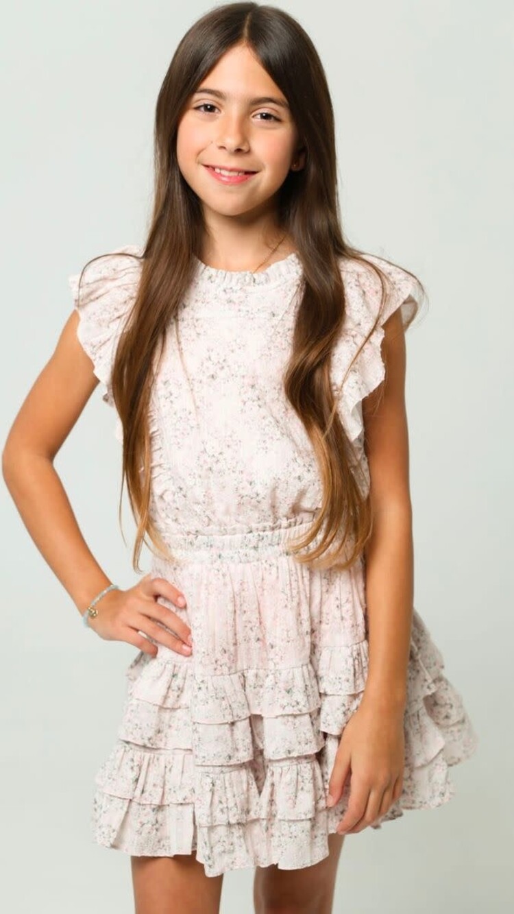 Pink Gustavia Mini Roses Dress