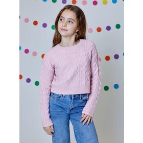 Design History Misty Mauve Sweater