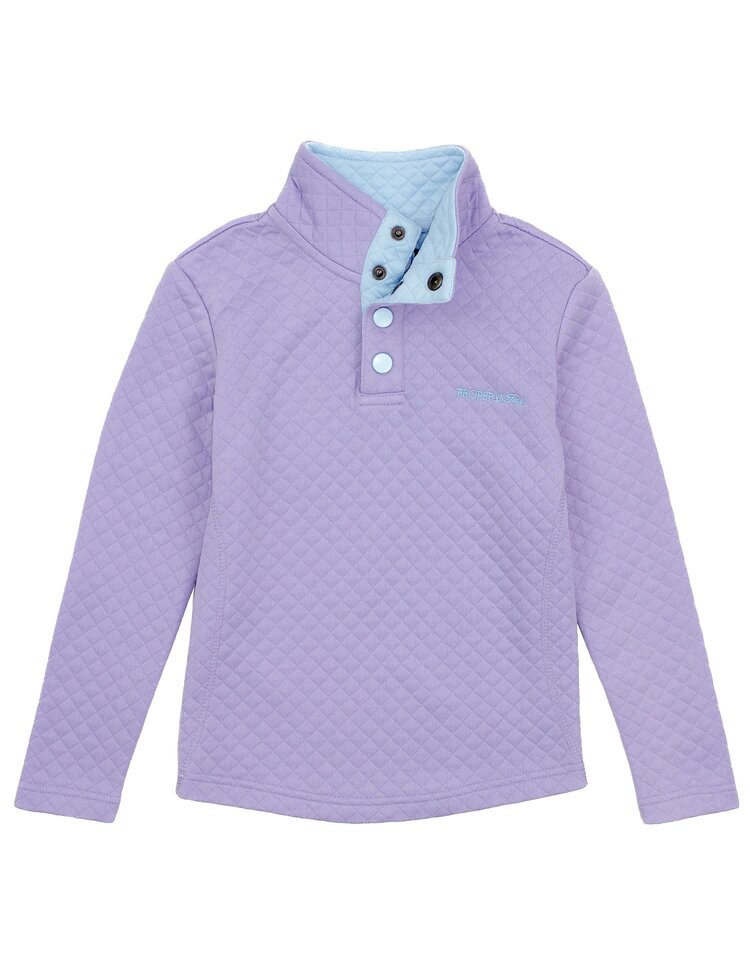 Properly Tied Social Pullover Purple