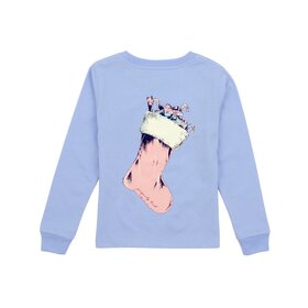 Properly Tied Stocking LS Light Blue