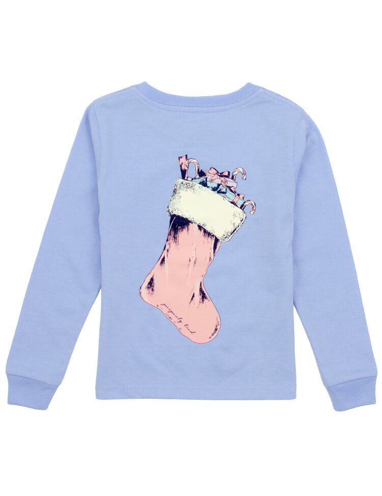 Properly Tied Stocking LS Light Blue