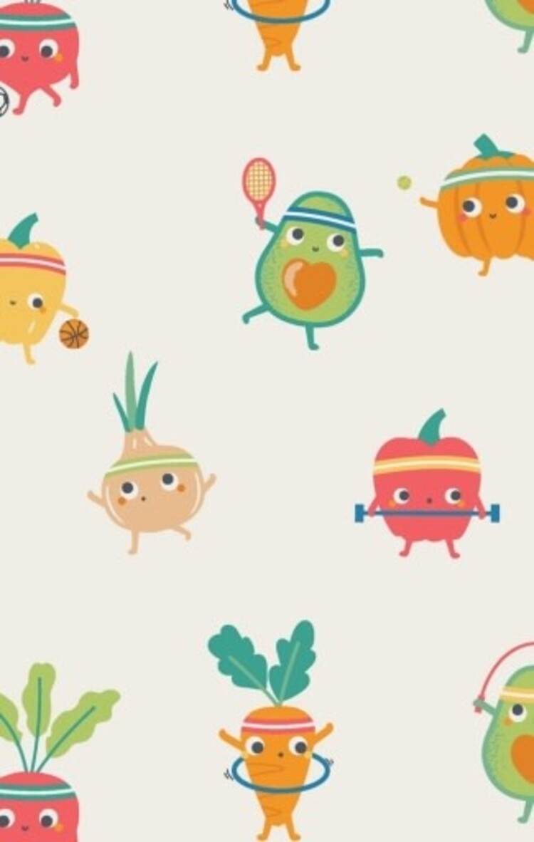 Angel Dear Crunch Munch Veggie Sports - 2 Way Zipper Footie