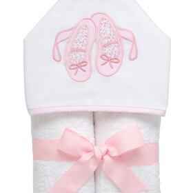 3 Marthas 3 Martha's Hooded Towel - Ballet Shoes