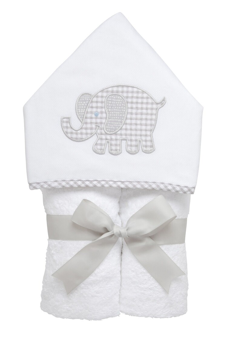 3 Marthas 3 Marthas Hooded Towel - Gray Elephant