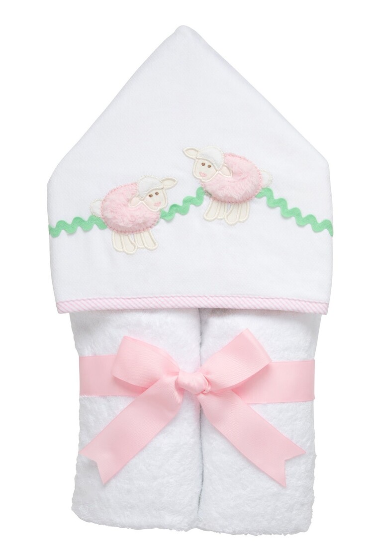 3 Marthas 3 Martha's Hooded Towel - Lamb