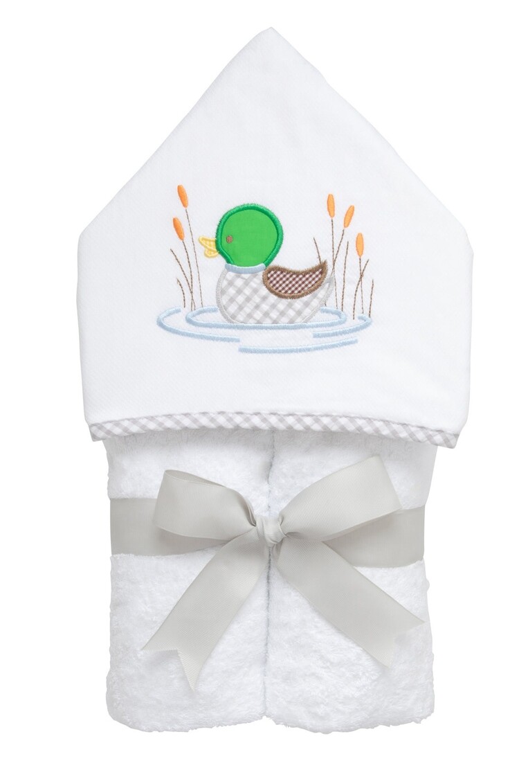 3 Marthas 3 Marthas Hooded Towel - Mallard
