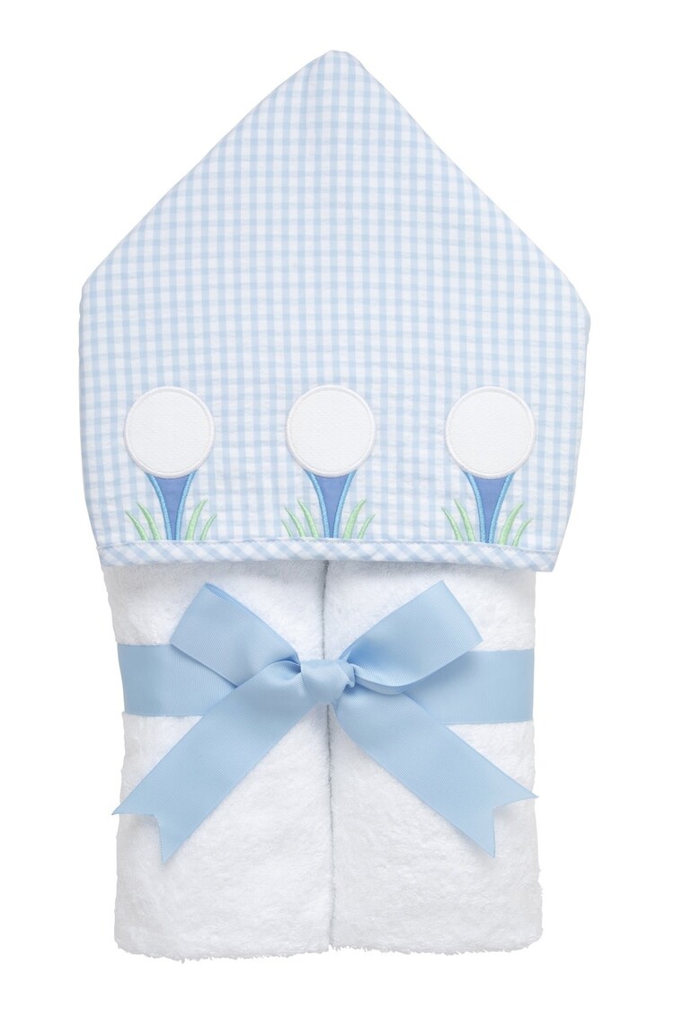3 Marthas 3 Marthas Hooded Towel - Golf Blue