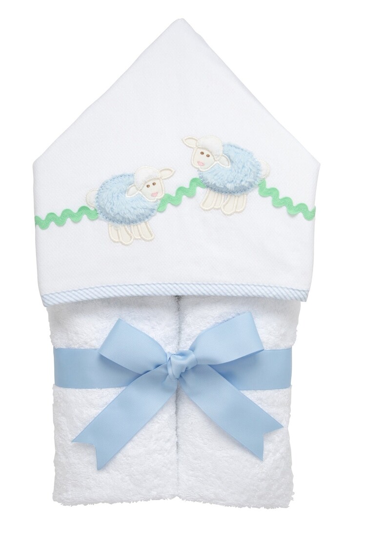 3 Marthas 3 Martha's Hooded Towel - Lamb