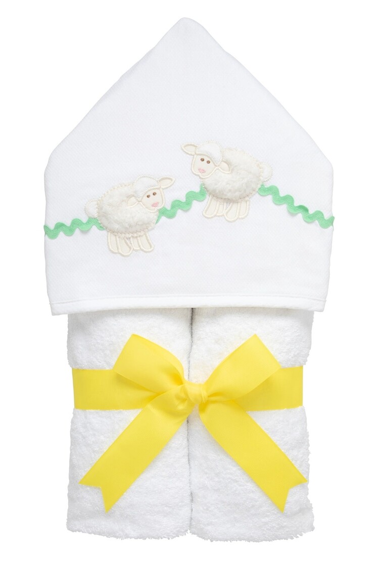 3 Marthas 3 Martha's Hooded Towel - Lamb