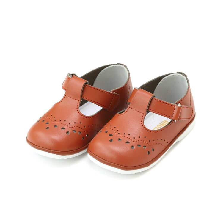 Angel Baby Shoes Cinnamon T-Strap