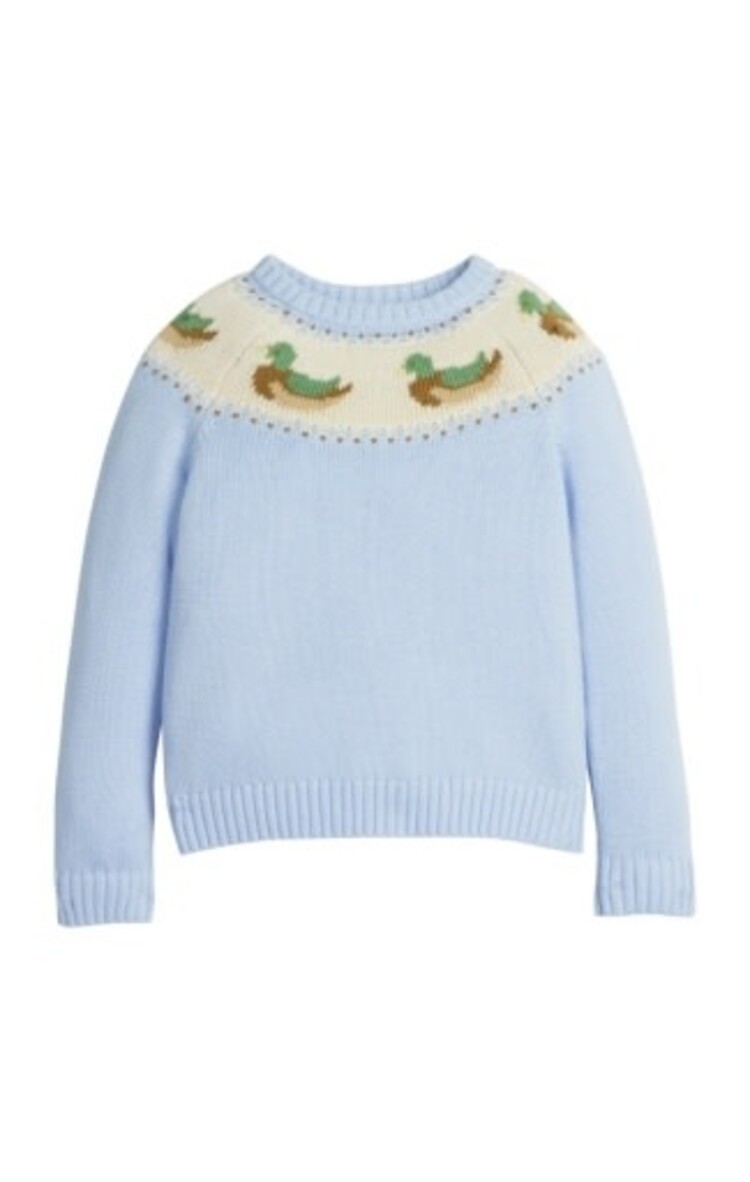 Little English Mallard Fair Isle Sweater