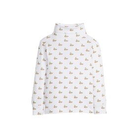 Little English Printed Turtleneck - Mallard
