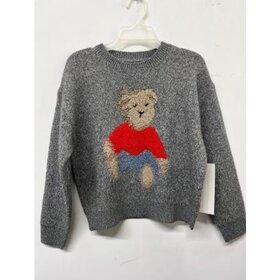 Love Daisy Grey Teddy Bear Sweater