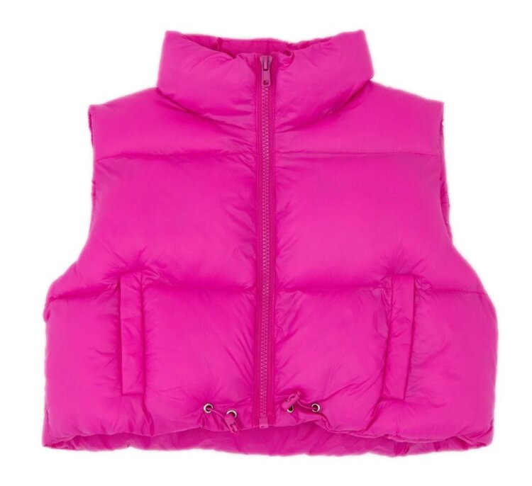 Love Daisy Puffer Vest