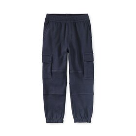 Tea Indigo Cargo Pocket Joggers