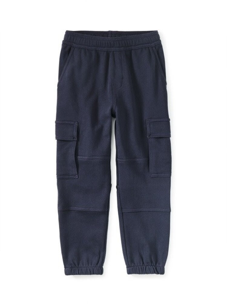 Tea Indigo Cargo Pocket Joggers