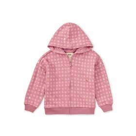 Tea Pink Metallic Stars Jacket