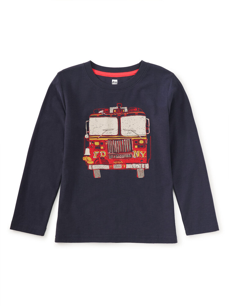 Tea Fire Truck Graphic Tee