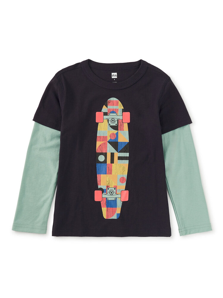 Tea Skateboard Layered Tee