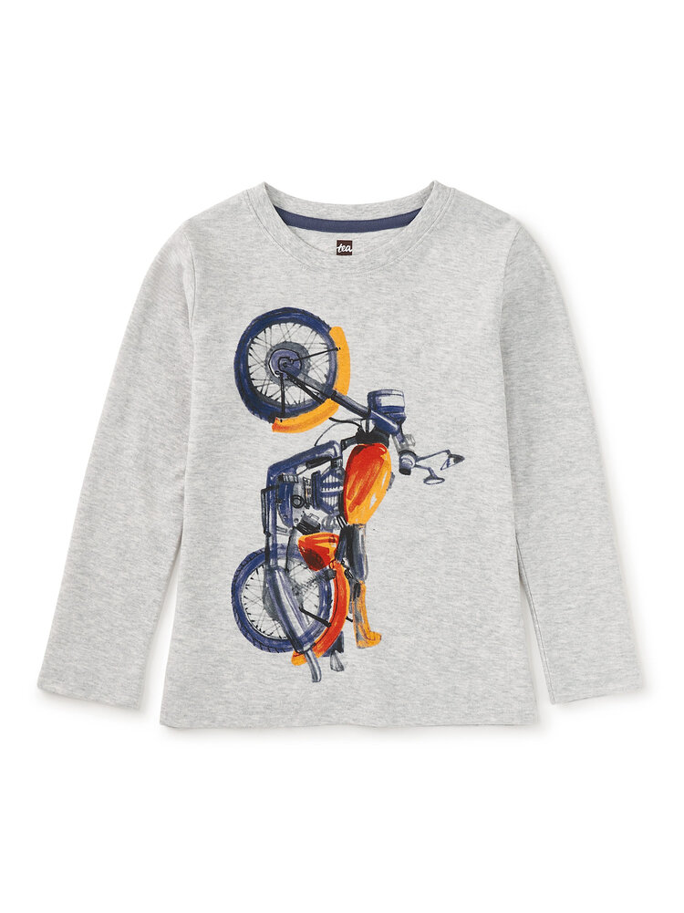 Tea Motor Bike Graphic Tee