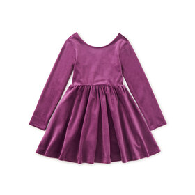 Tea Cosmic Berry Velour Dress