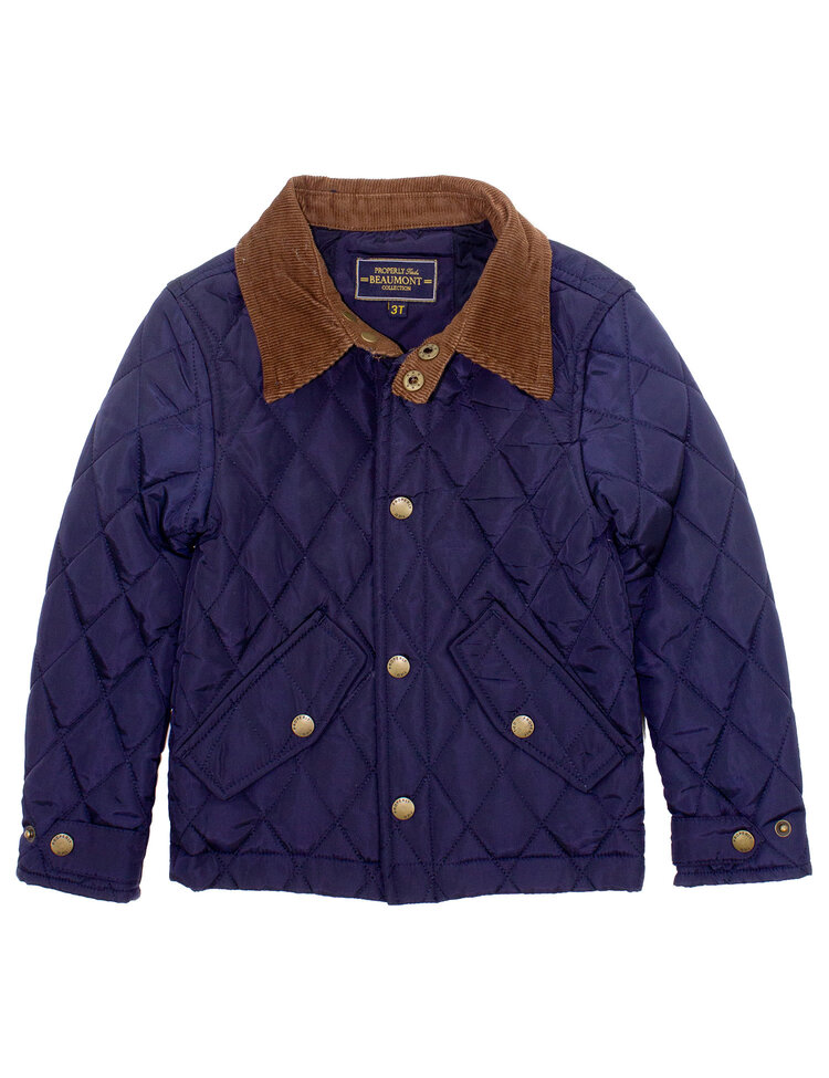 Properly Tied Navy Beaumont Jacket
