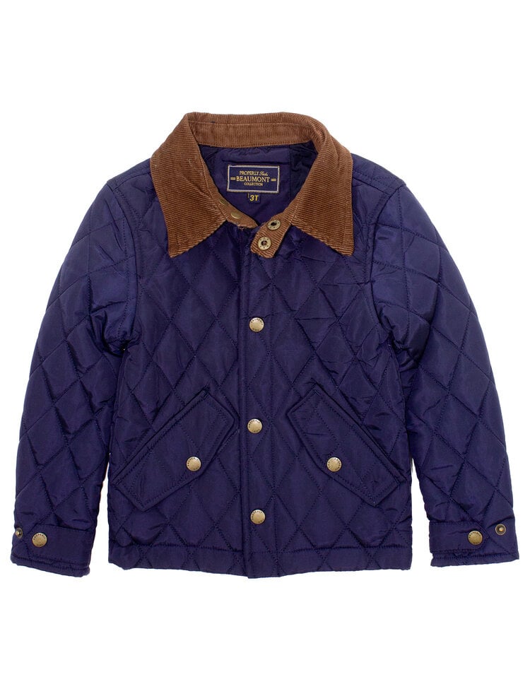 Properly Tied Navy Beaumont Jacket