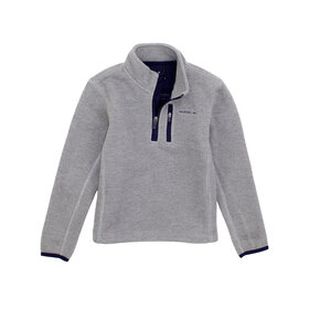 Properly Tied Light Heather Grey Highland Pullover