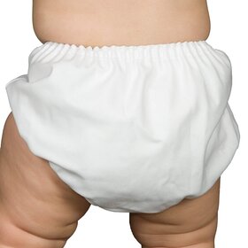 New ICM/Laura Dare White Diaper Cover