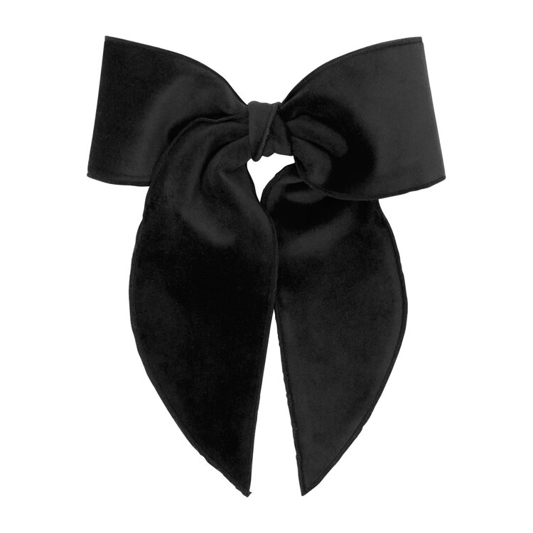 Wee Ones Velvet Fabric Bow